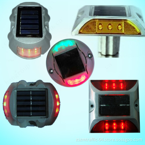 Bearing 20tons Aluminum Solar Light Stud/ Aluminum Road Marker / Road Markings